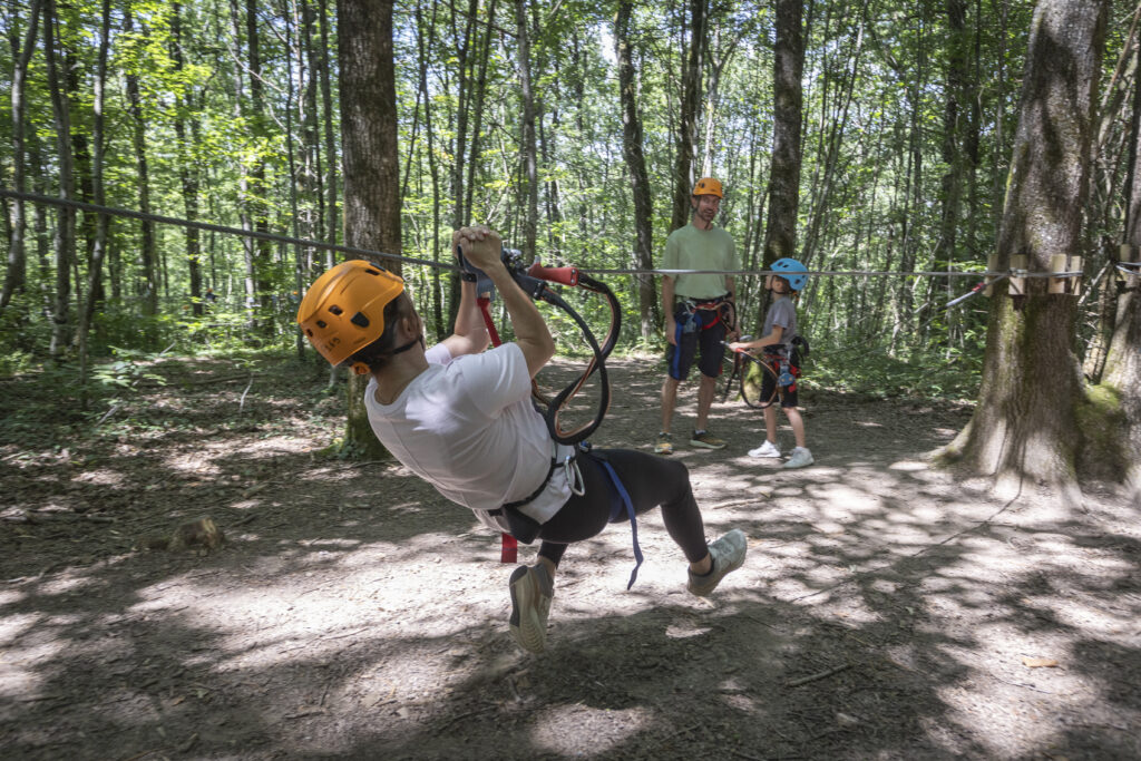 ouverture de l'accrobranche à Poitiers